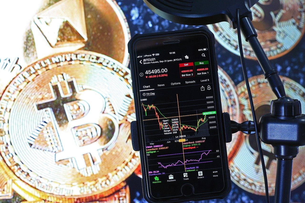 Crypto Trading Screen