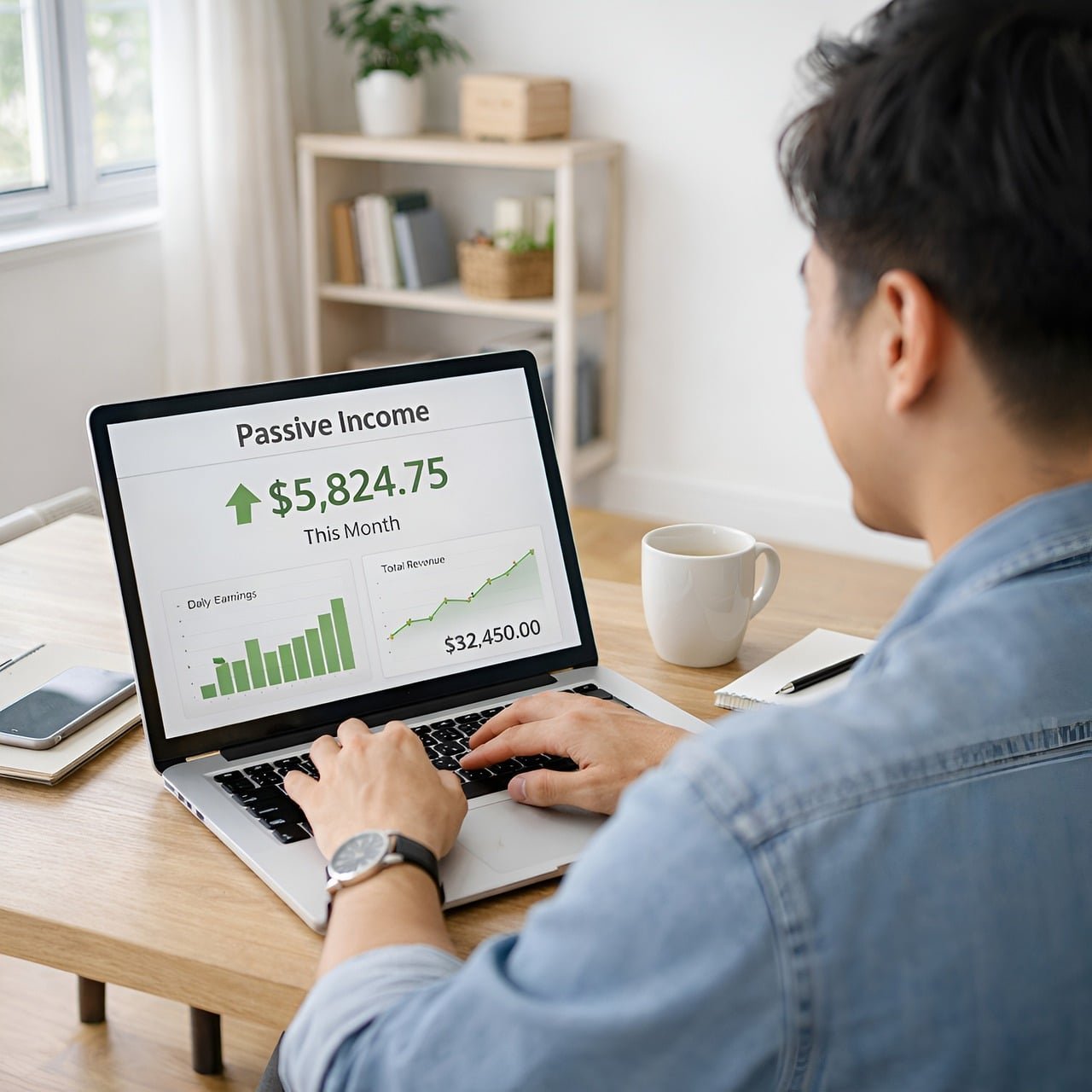 Passive income graph