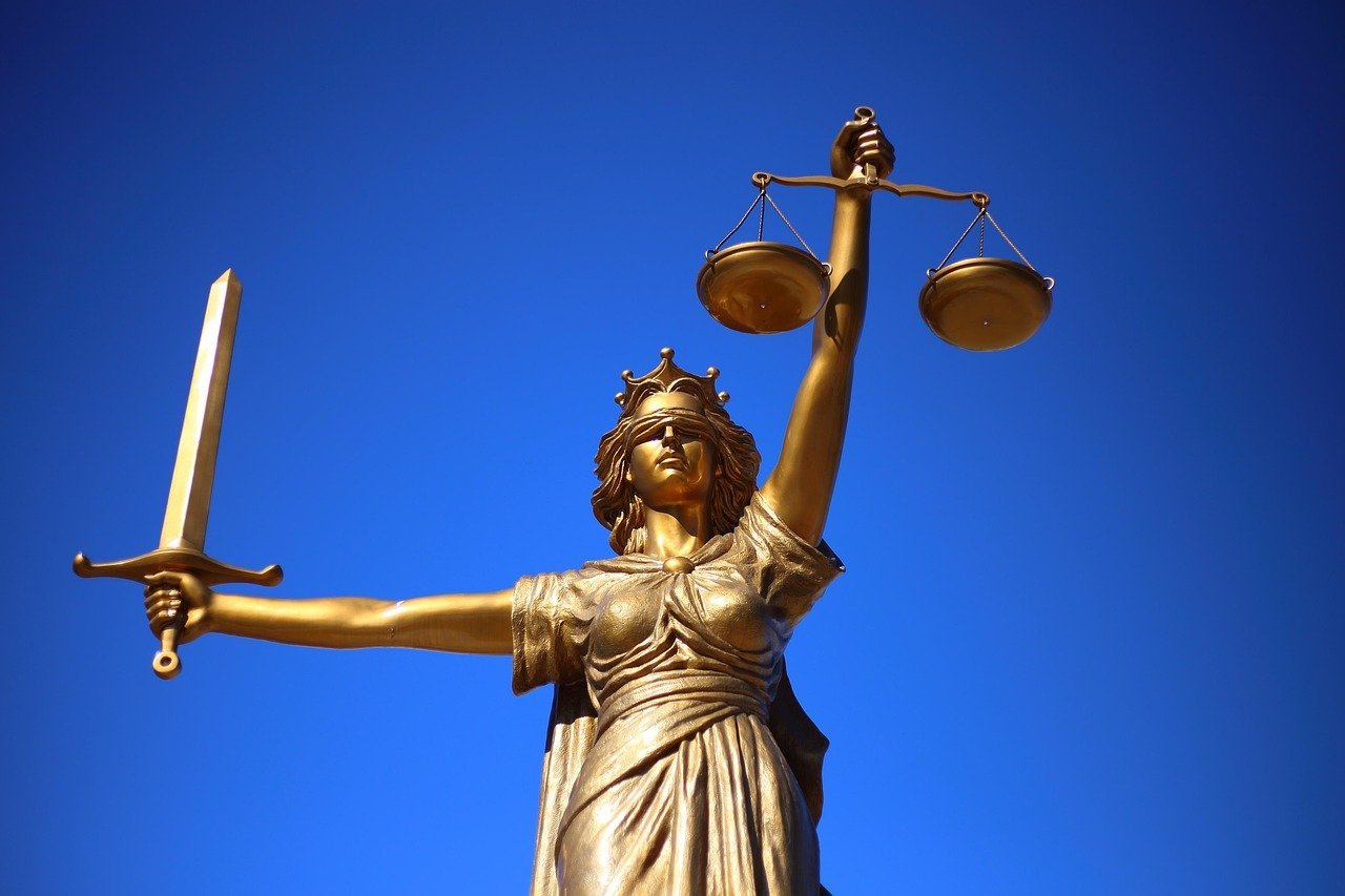 Abstract image representing digital market fairness and balance