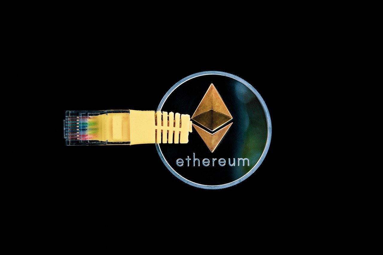 Digital ledger representing blockchain transparency with transactions flowing